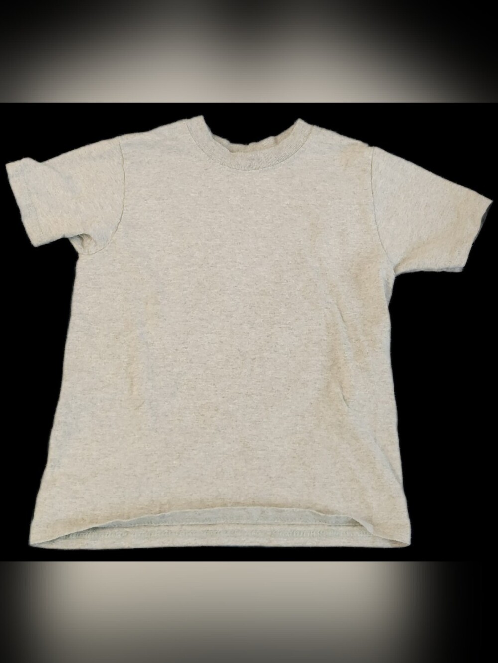 #KCB85 Fruit of the Loom Kids Light Heather Gray Short Sleeve Tee
